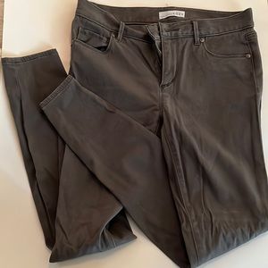 Loft  grey/suede legging/pants